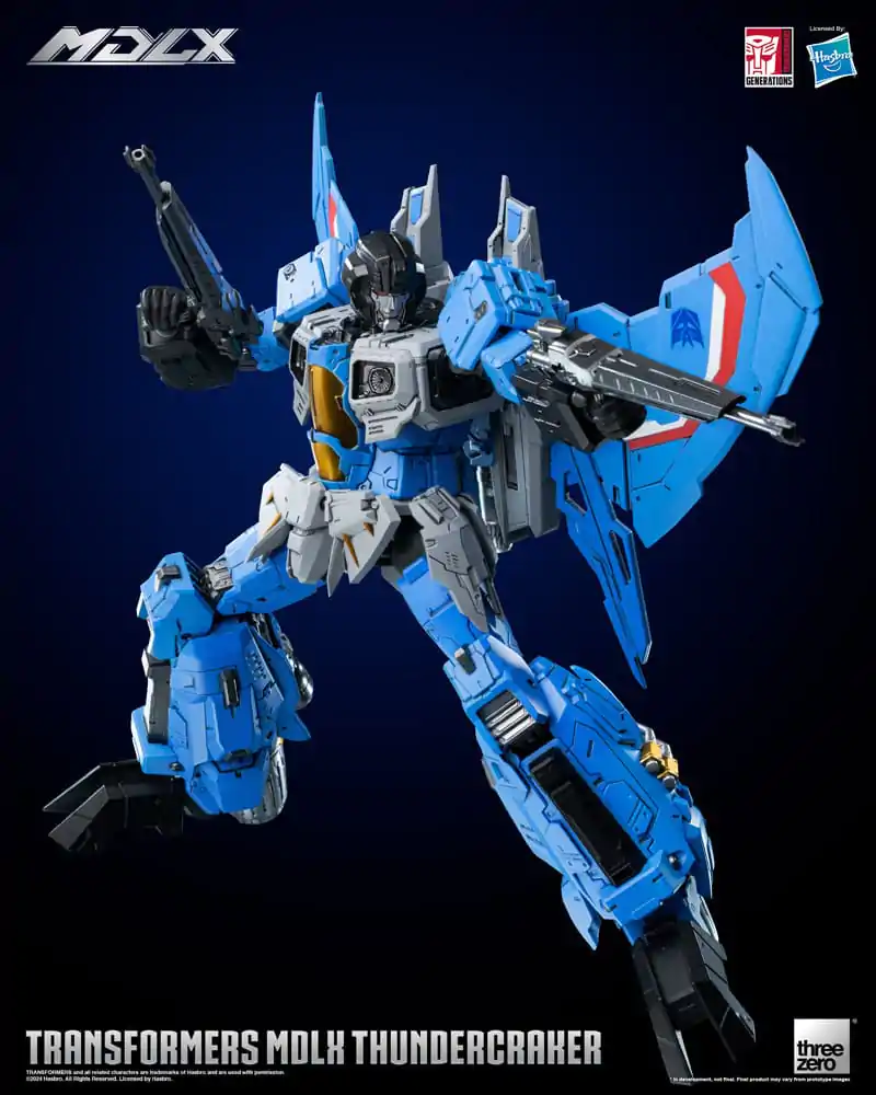 Transformers MDLX Action Figure Thundercracker 20 cm termékfotó