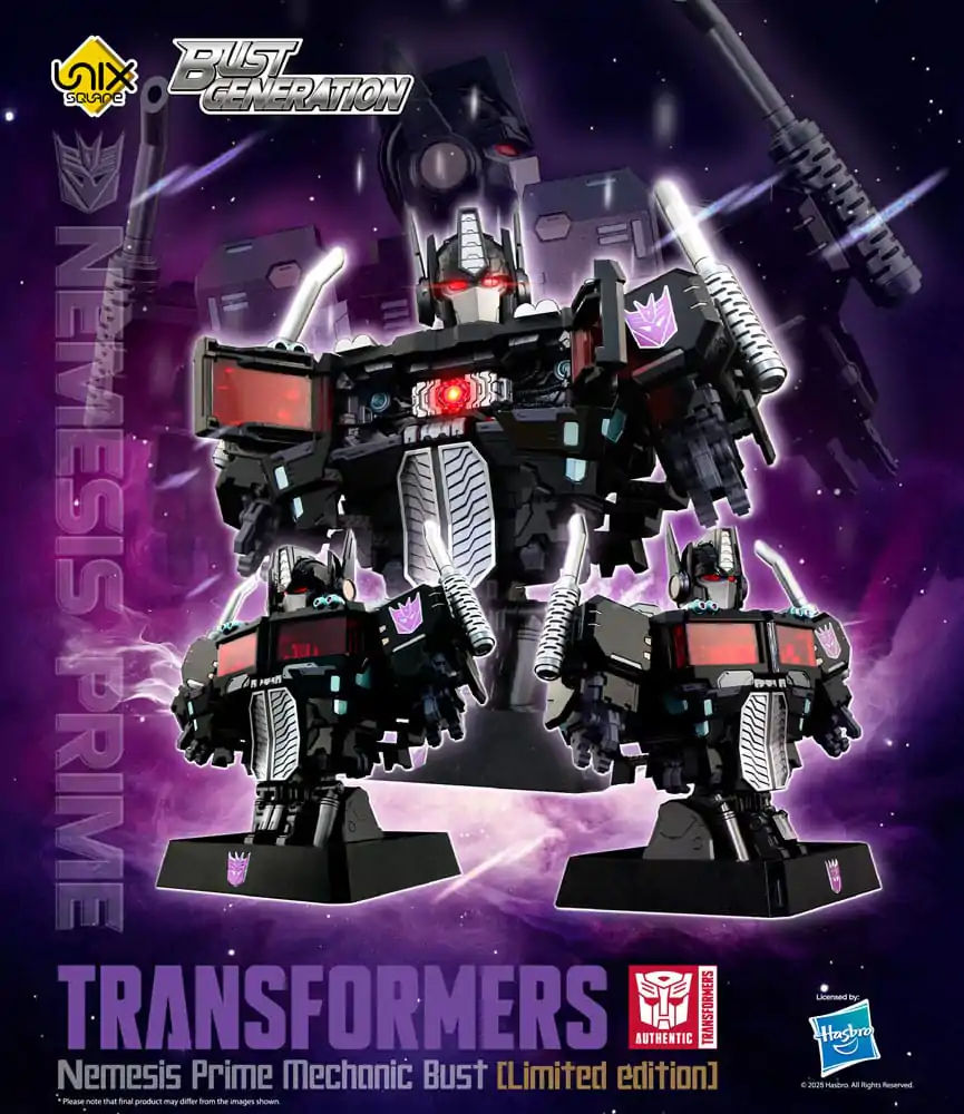 Transformers Bust Generation Mechanic Bust Nemesis Prime 16 cm product photo