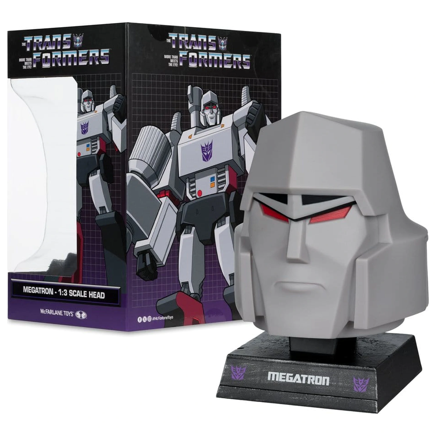Transformers Mini Replica Head 1/3 Megatron 18 cm product photo