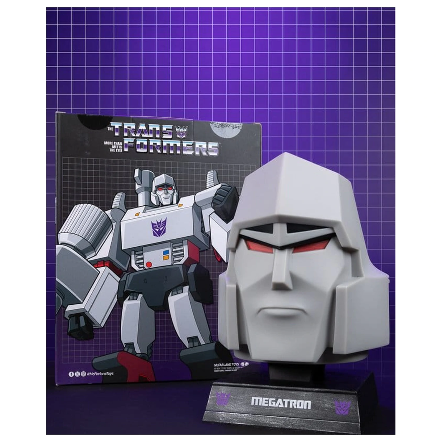 Transformers Mini Replica Head 1/3 Megatron 18 cm product photo