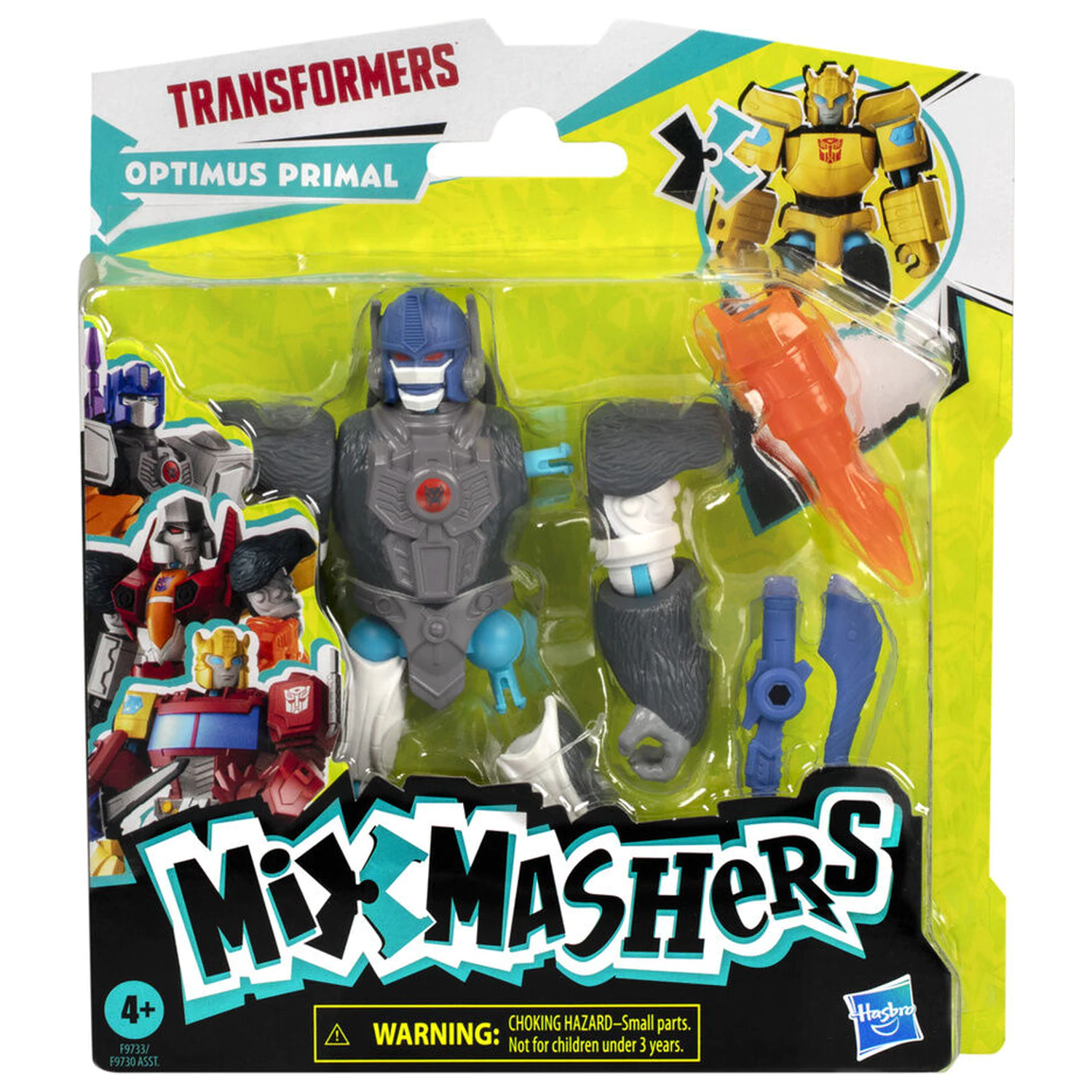 Transformers Mix Mashers Optimus Primal figure product photo