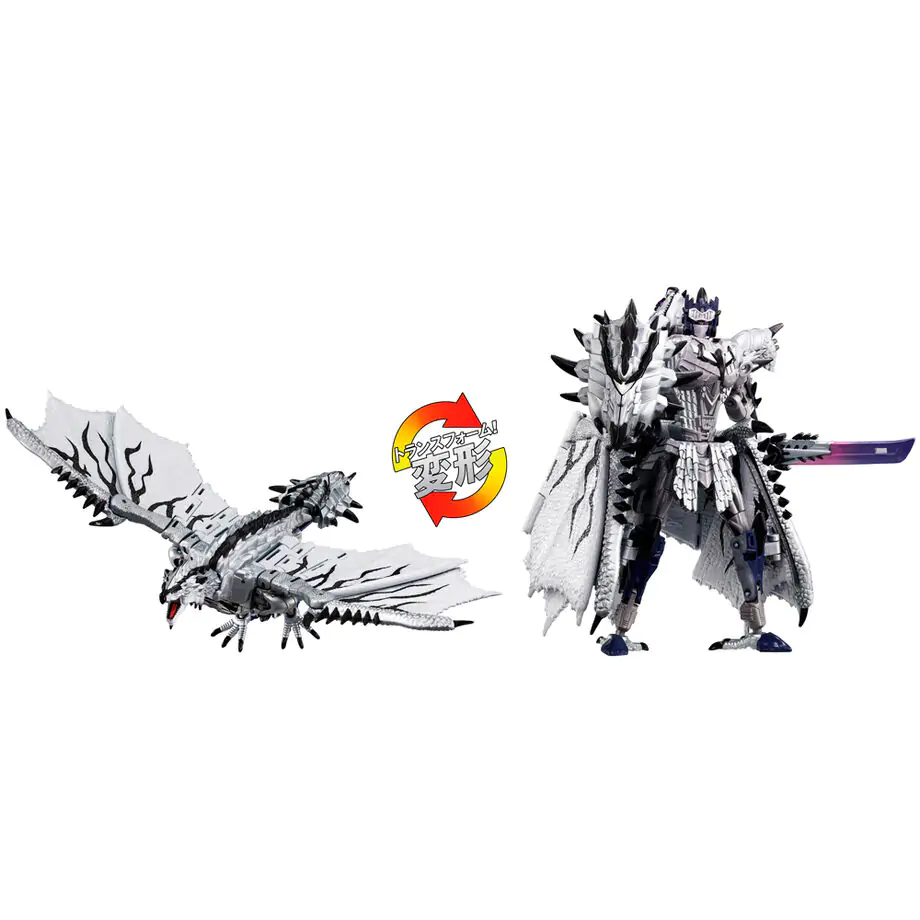 Transformers Monster Hunter Silver Rathalos Prime figure 13cm product photo