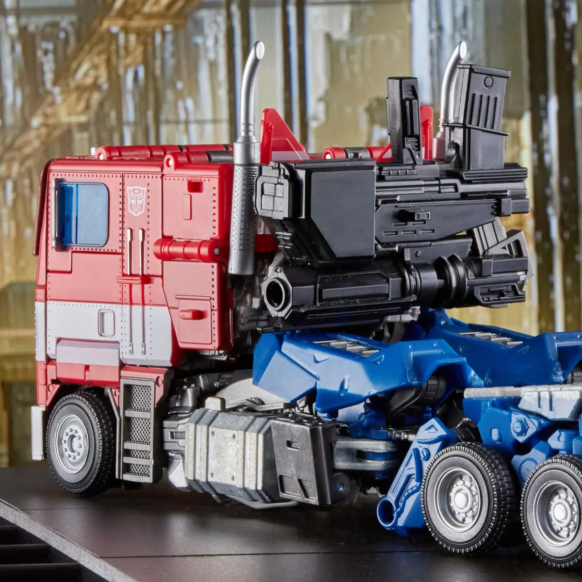 Transformers Move Masterpiece Bumblebee Optimus Prime 27cm product photo