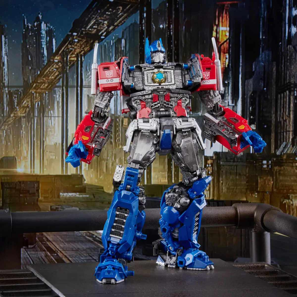 Transformers Move Masterpiece Bumblebee Optimus Prime 27cm product photo