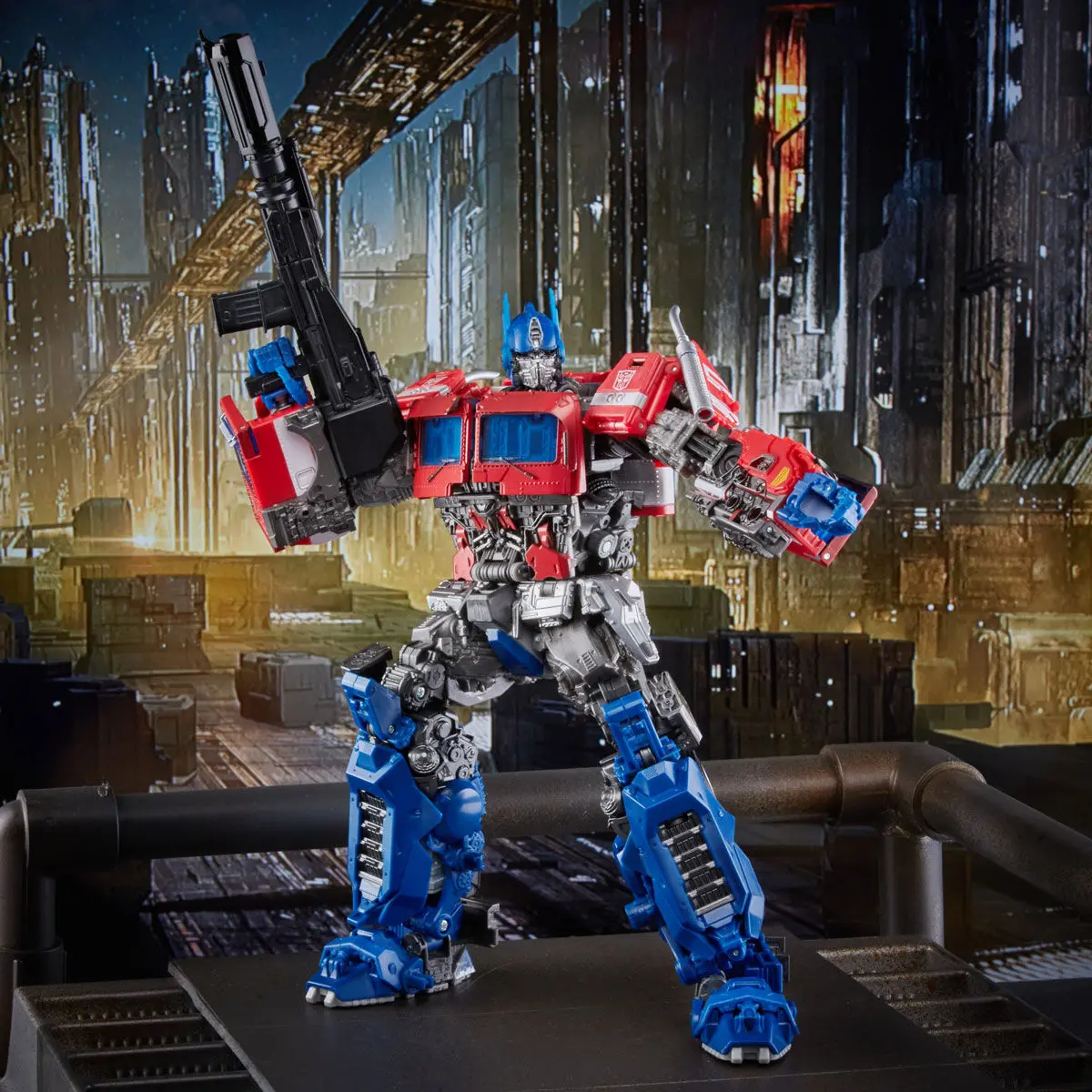 Transformers Move Masterpiece Bumblebee Optimus Prime 27cm product photo