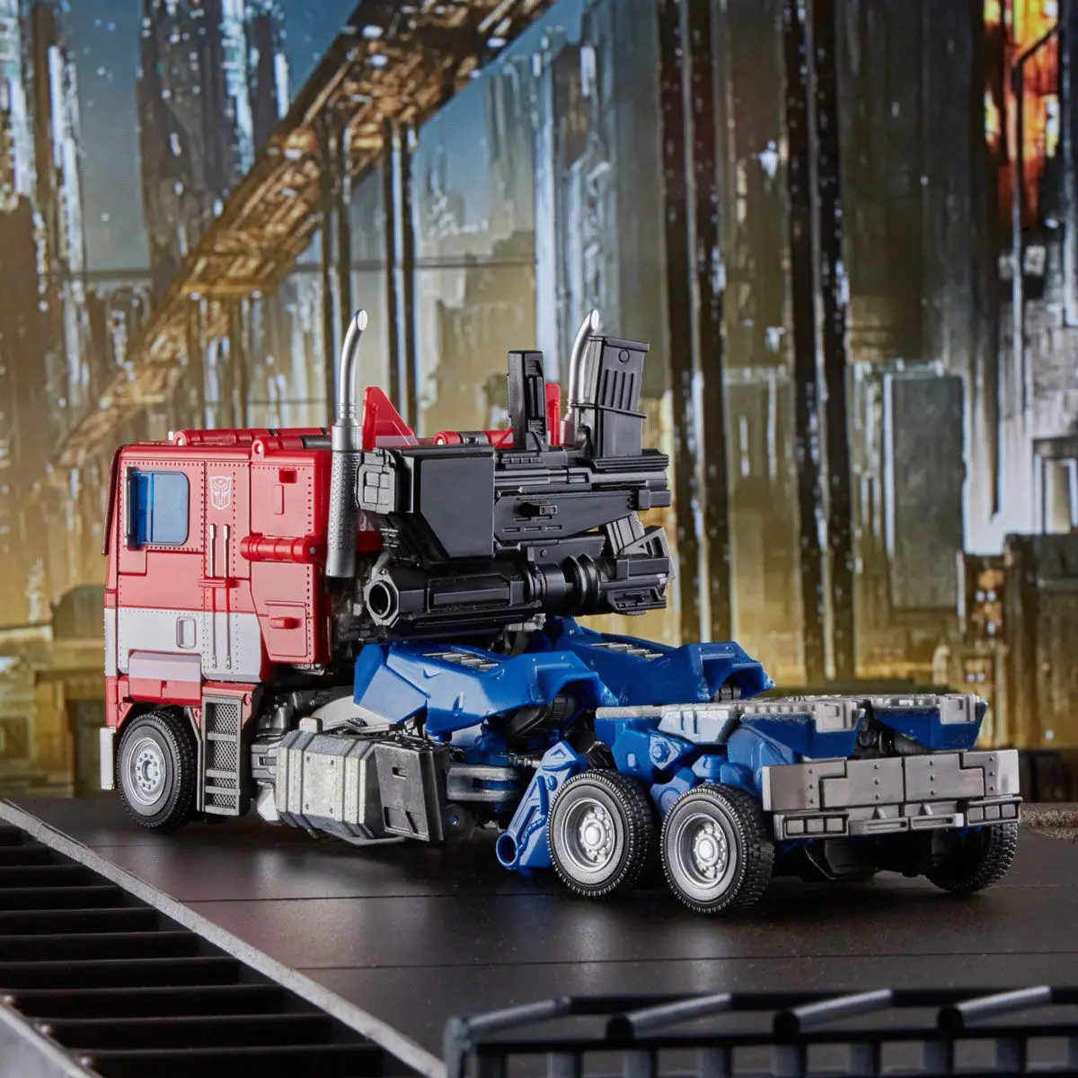 Transformers Move Masterpiece Bumblebee Optimus Prime 27cm product photo