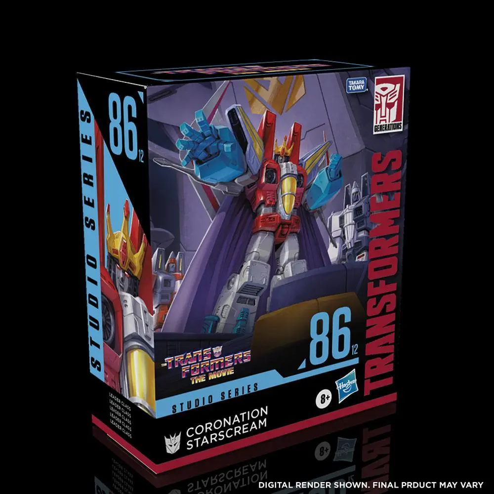 Transformers Movie 1986 Studio Series Leader Class Action Figure 2022 Coronation Starscream 22 cm termékfotó