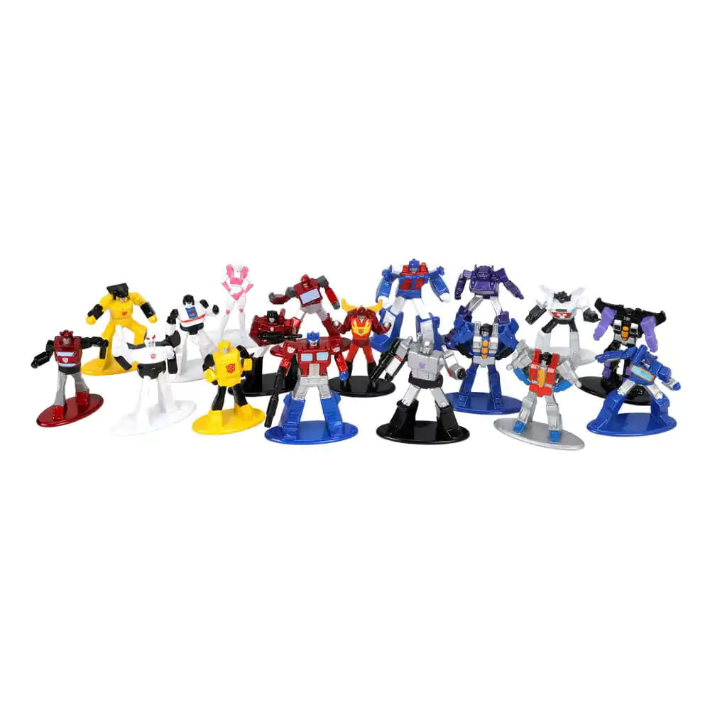 Transformers Nano Metalfigs Diecast Mini Figures 18-Pack Wave 1 4 cm termékfotó