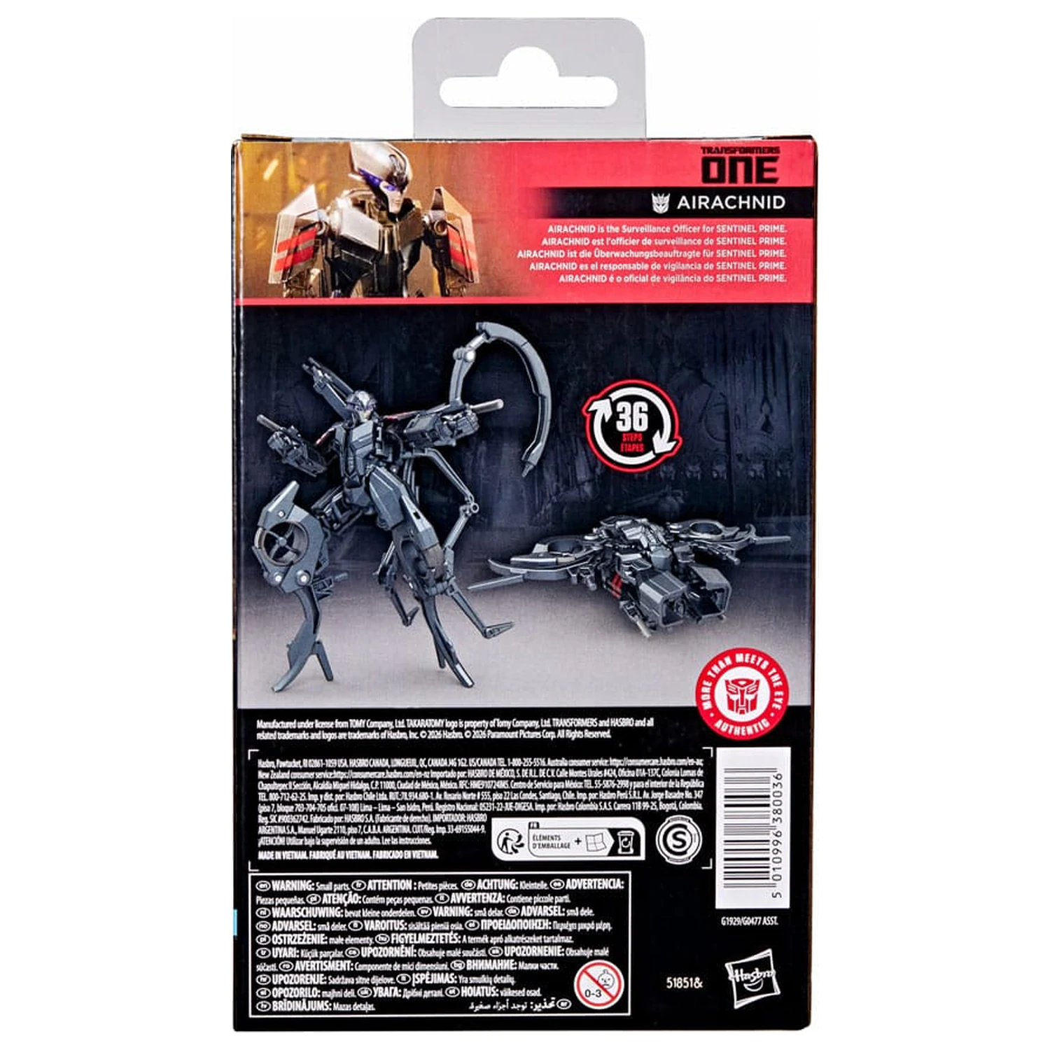 Transformers One Studio Series Deluxe Class Action Figure Airachnid 11 cm product photo