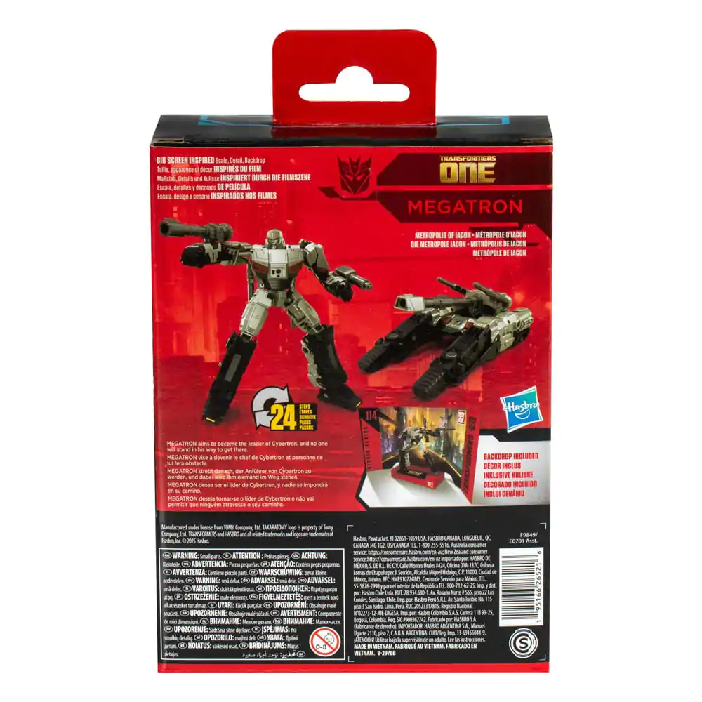 Transformers One Studio Series Deluxe Class Action Figure Gamer Edition Megatron 11 cm product photo