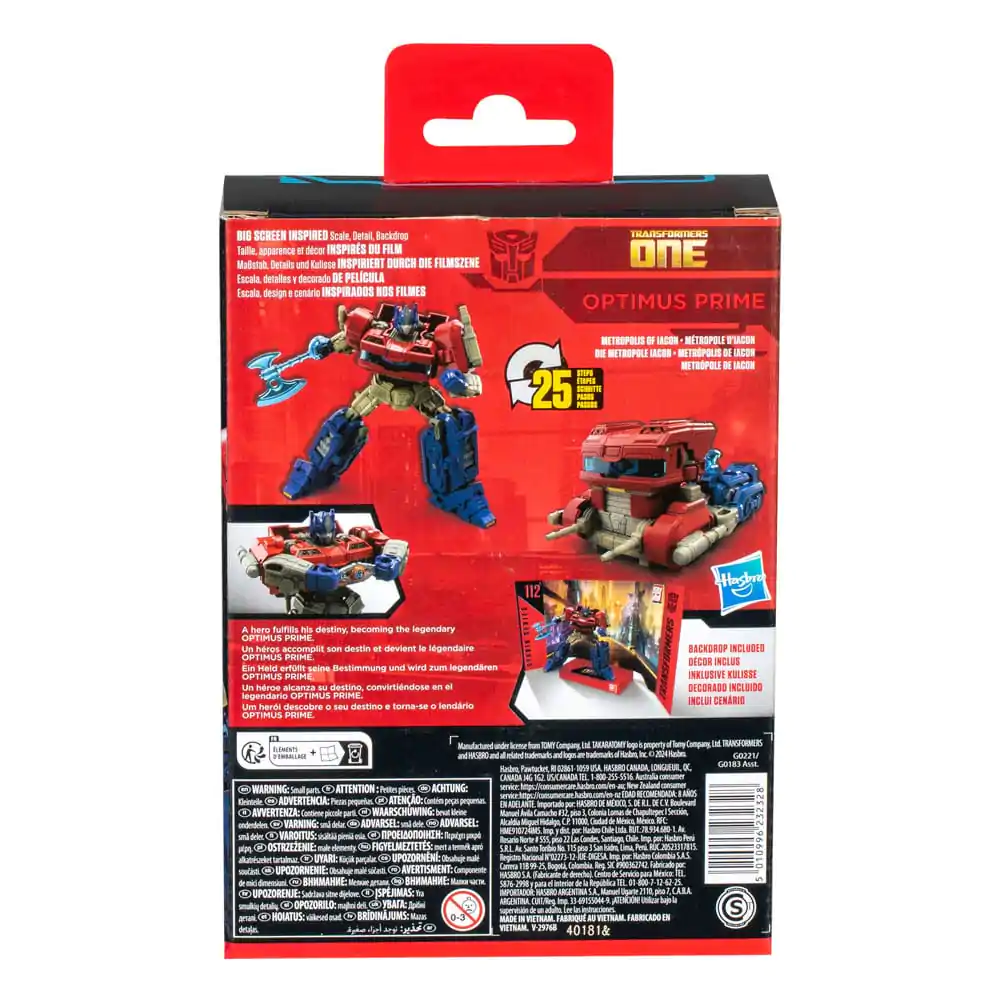 Transformers One Studio Series Deluxe Class Action Figure Optimus Prime 11 cm product photo