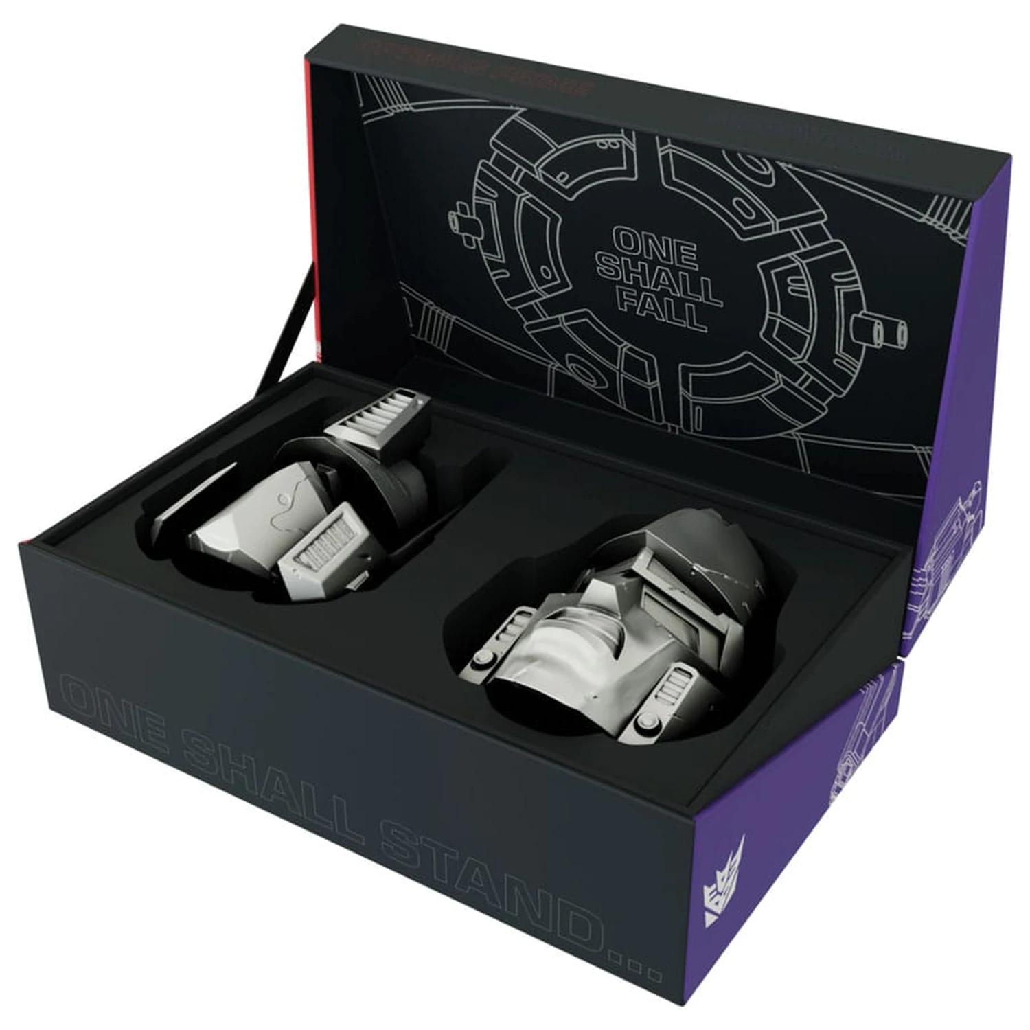 Transformers Replica Set of 2 Helmets Optimus Prime & Megatron Limited Edition product photo
