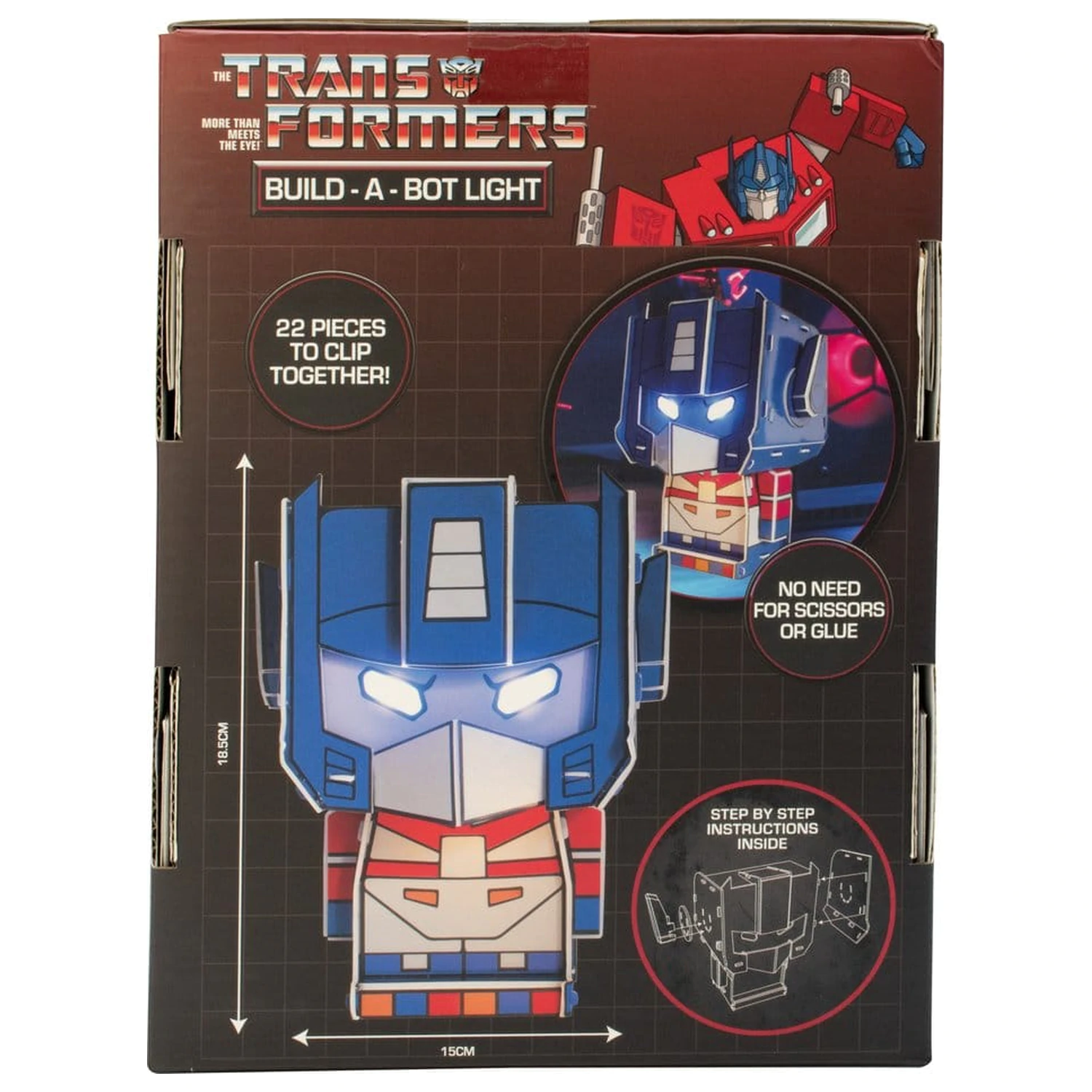 Transformers Buildable Lamp Optimus Prime product photo