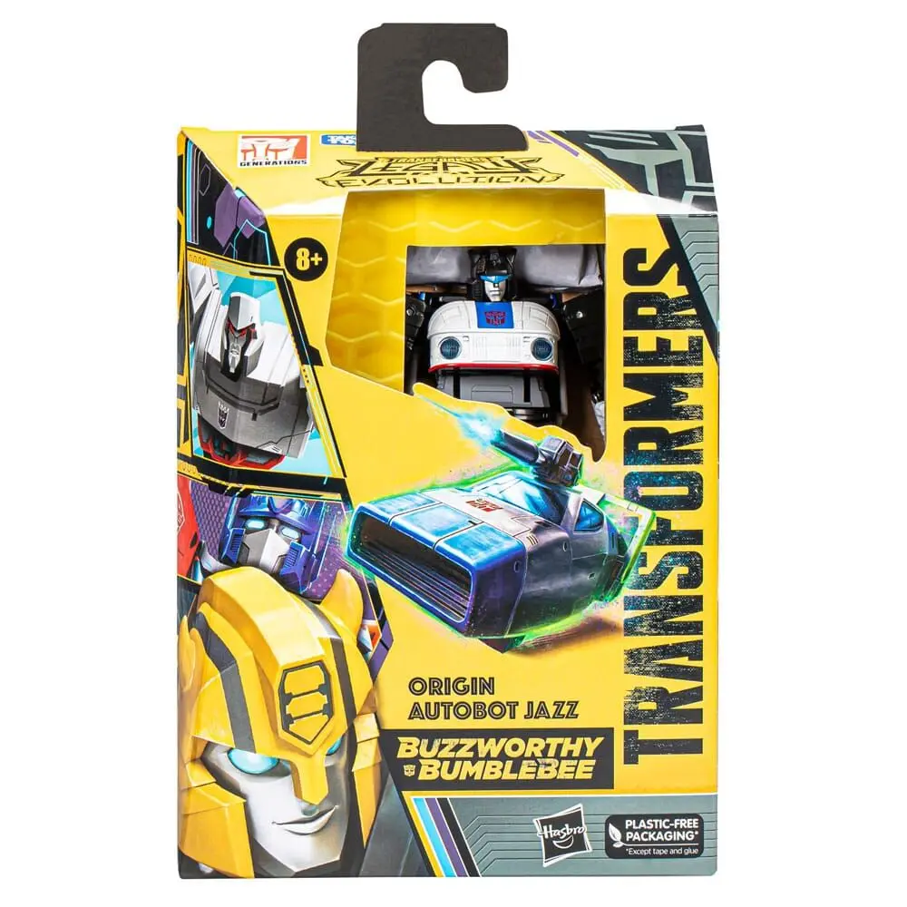 Transformers Origin Autobot Jazz Buzzworthy Bumblebee figure 14cm product photo