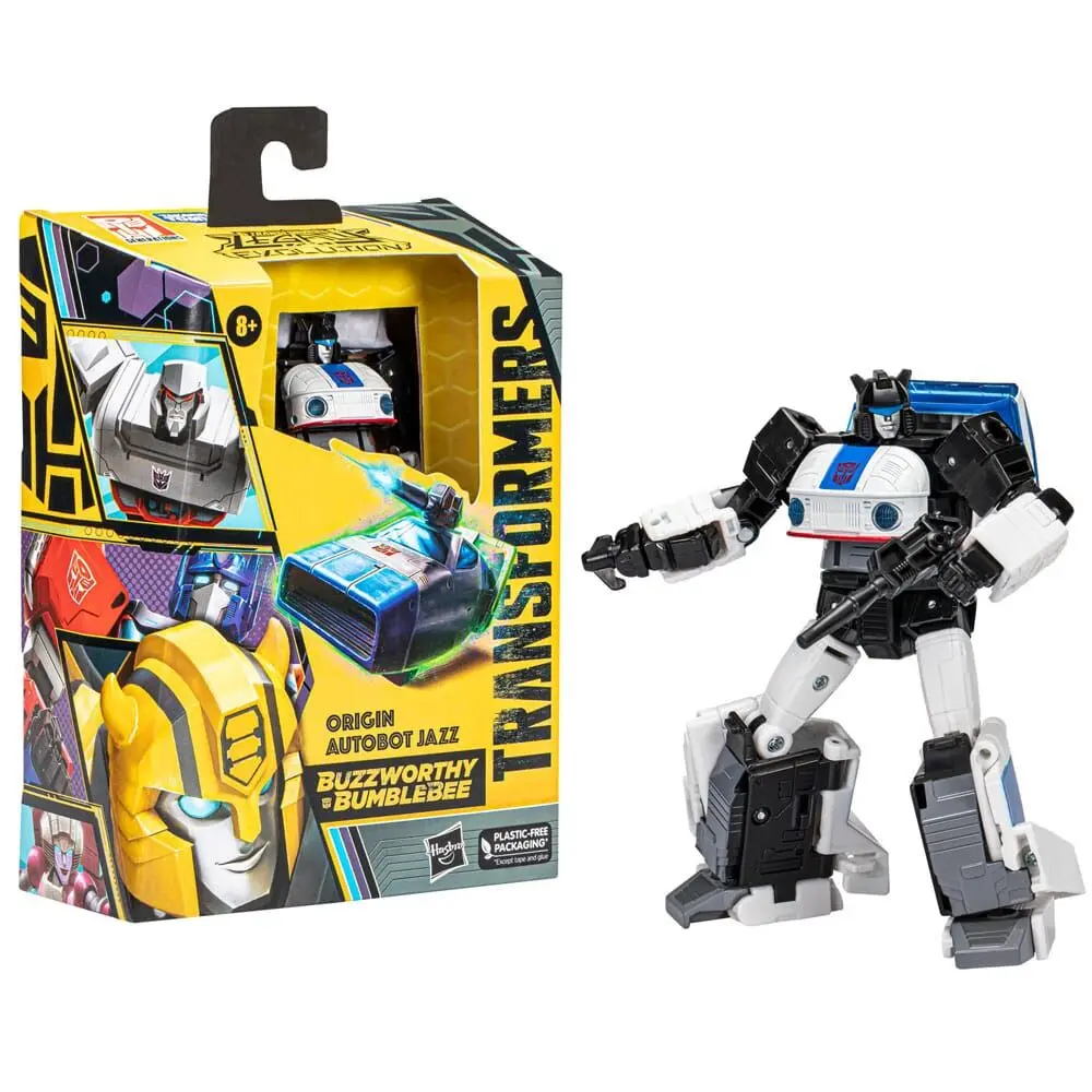 Transformers Origin Autobot Jazz Buzzworthy Bumblebee figure 14cm product photo