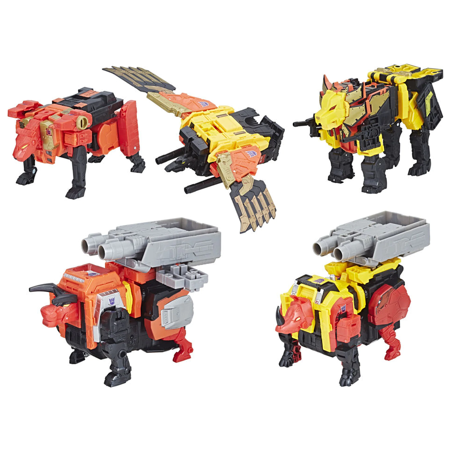 Transformers Power of the Primes Predaking Combiner set figures product photo