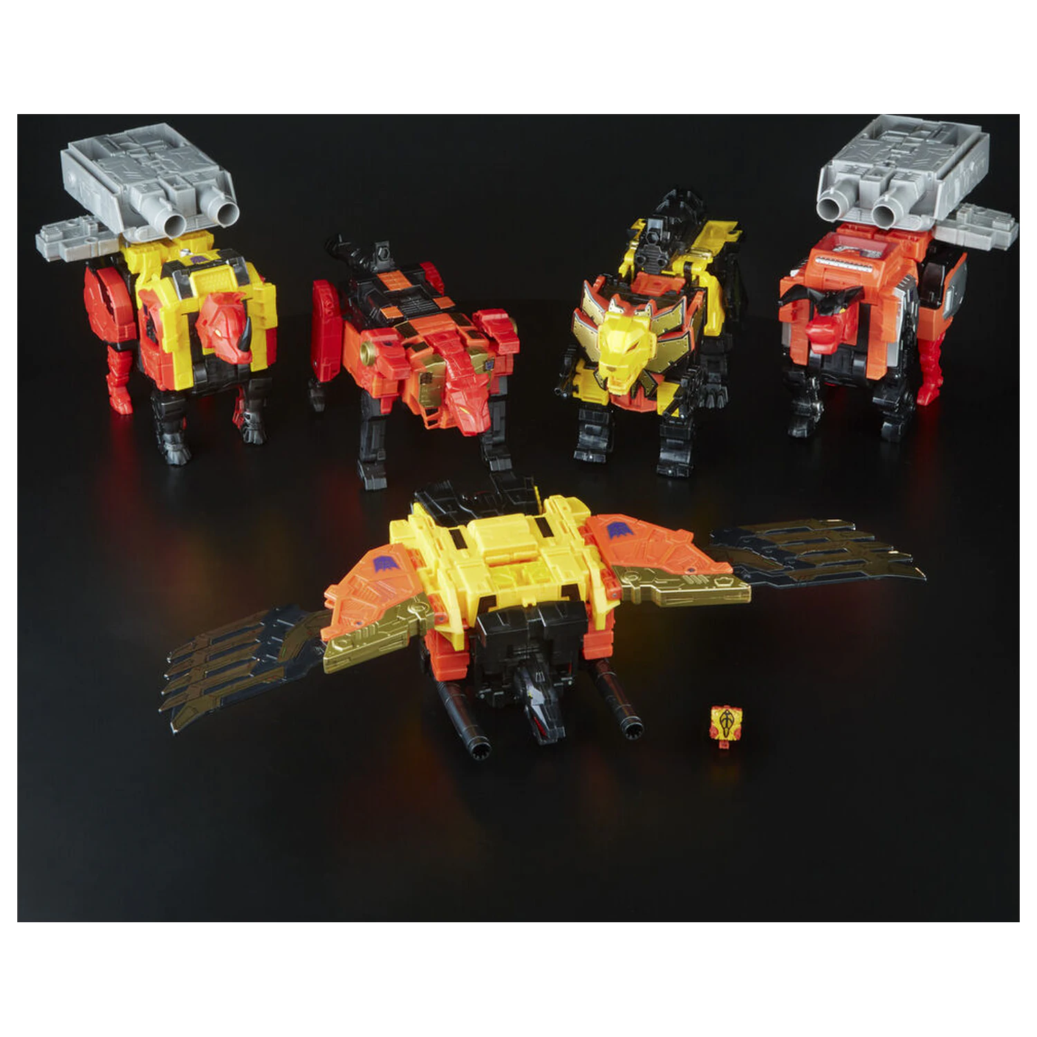 Transformers Power of the Primes Predaking Combiner set figures product photo