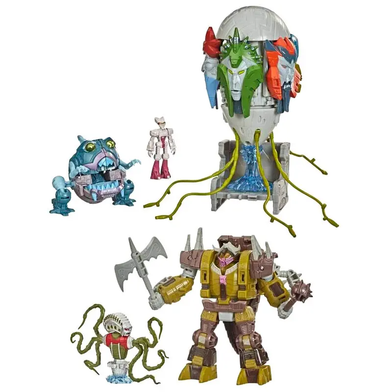 Transformers Quintesson Pit of Judgement set 5 figures product photo