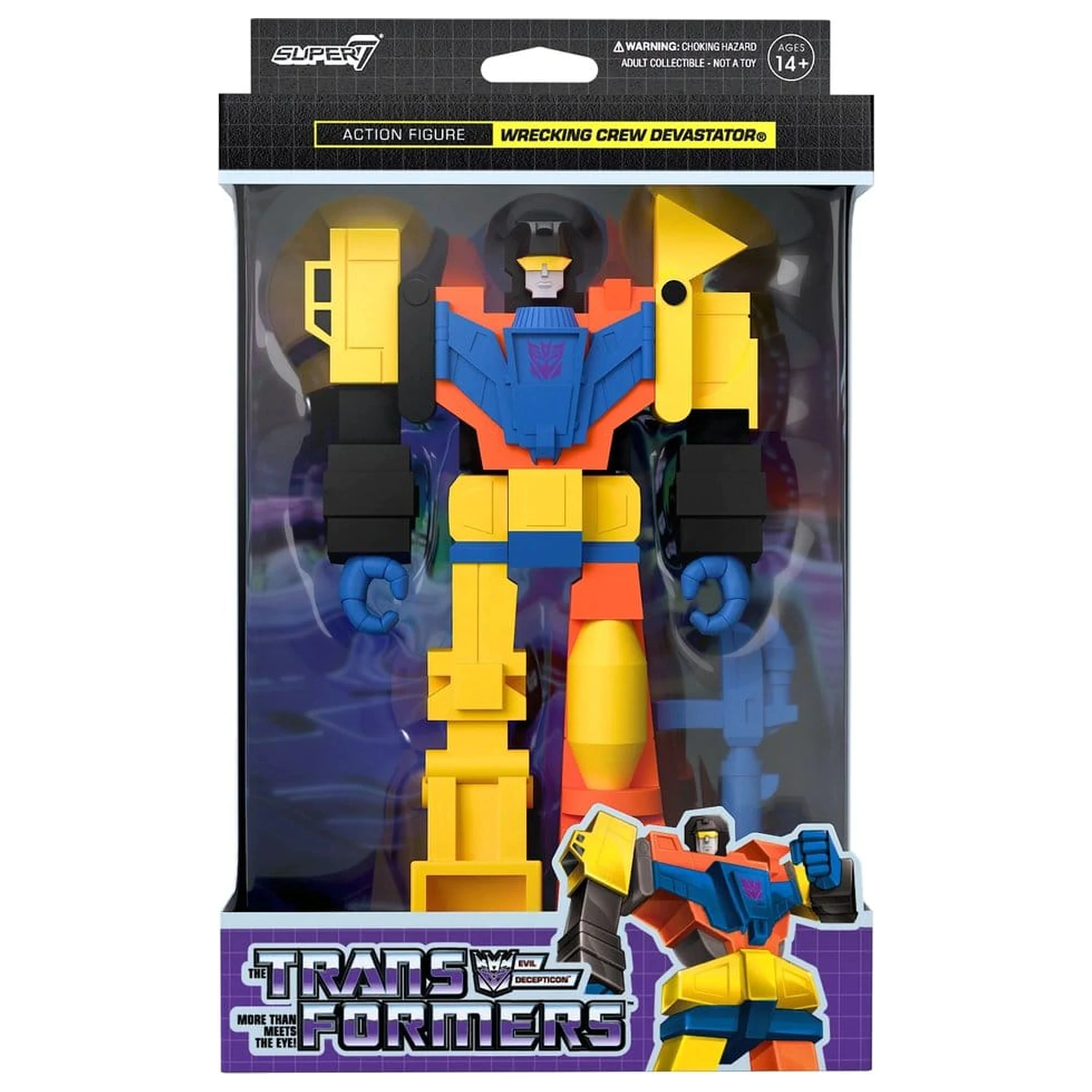 Transformers ReAction Action Figure Devastator 10 cm product photo