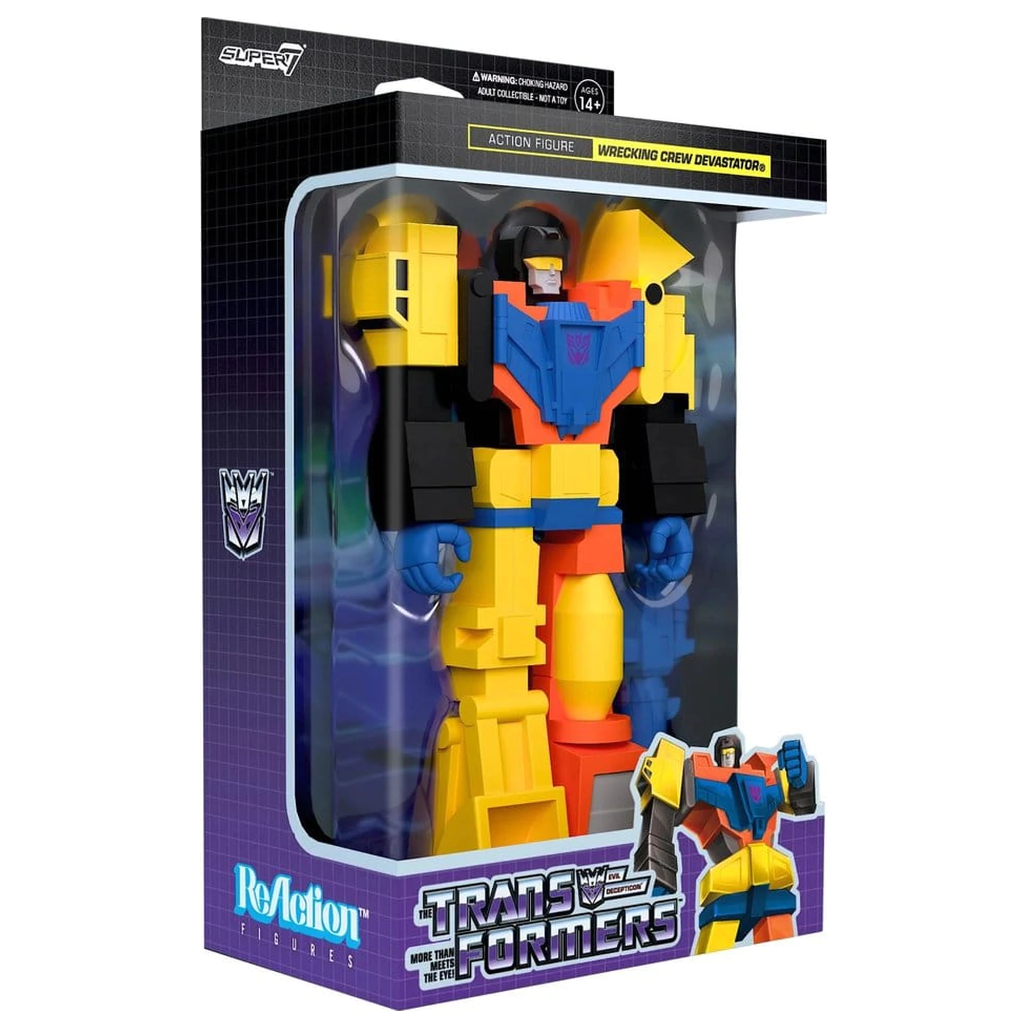 Transformers ReAction Action Figure Devastator 10 cm product photo