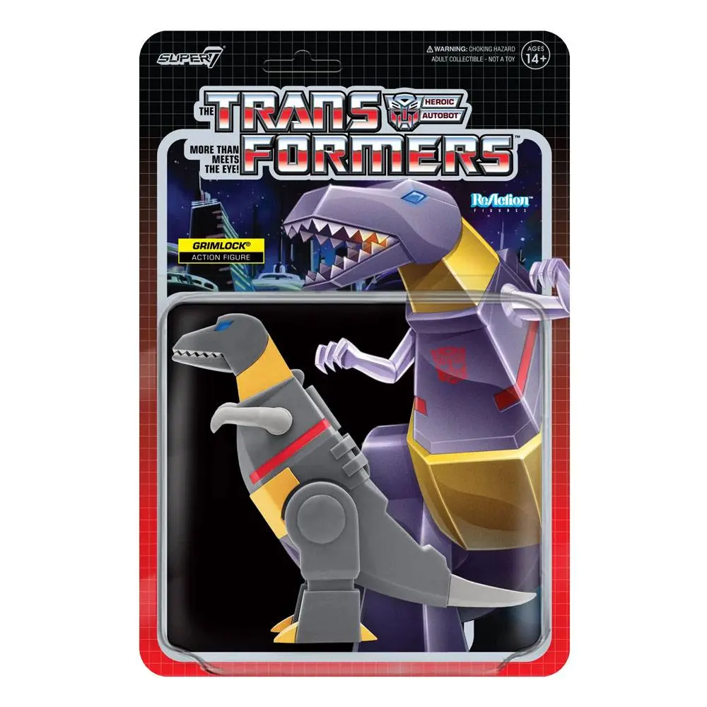 Transformers ReAction Action Figure Grimlock Dino 10 cm product photo