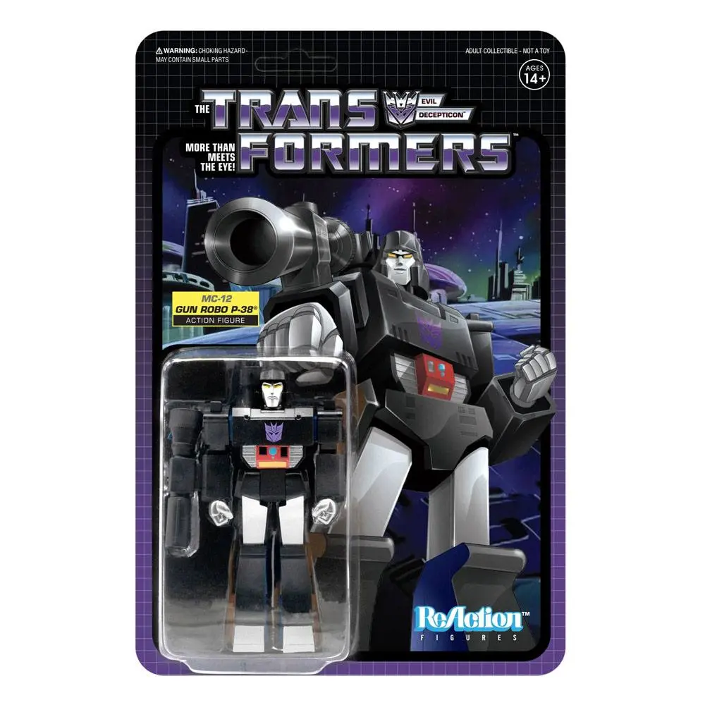 Transformers ReAction Action Figure Megatron MC-12 10 cm product photo