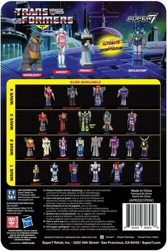 Transformers ReAction Action Figure Prowl 10 cm product photo