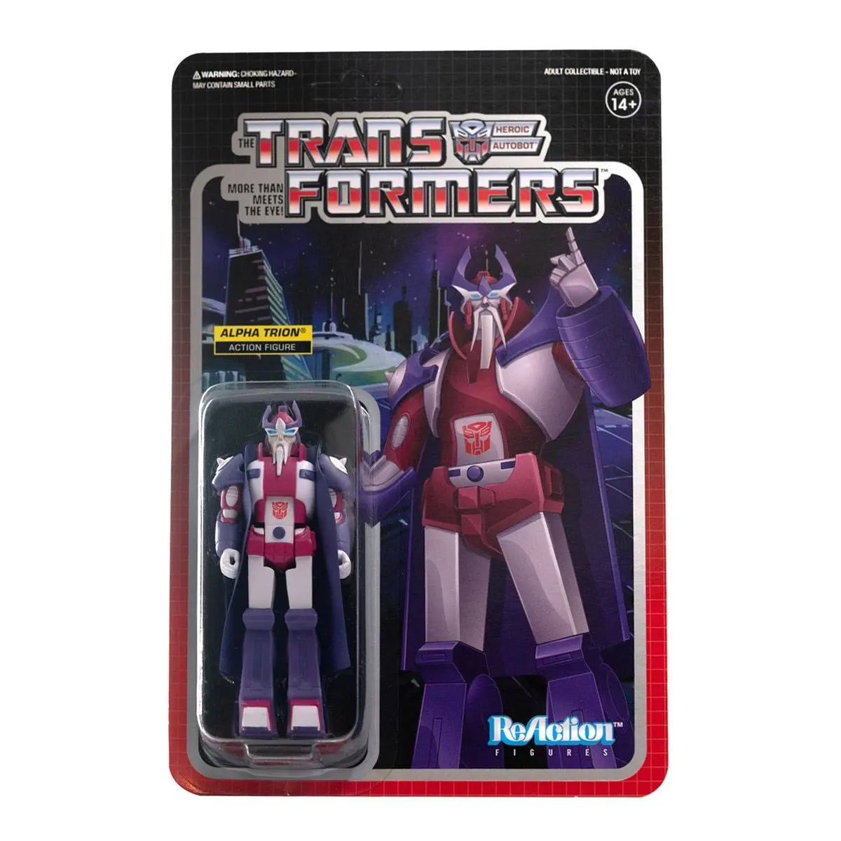 Transformers ReAction Action Figure Wave 2 Alpha Trion 10 cm product photo