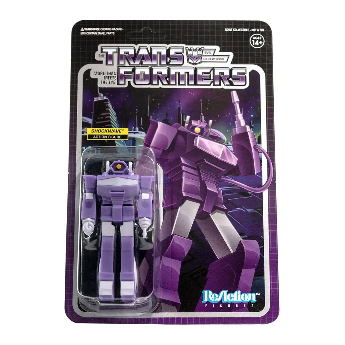Transformers ReAction Action Figure Wave 2 Shockwave 10 cm product photo