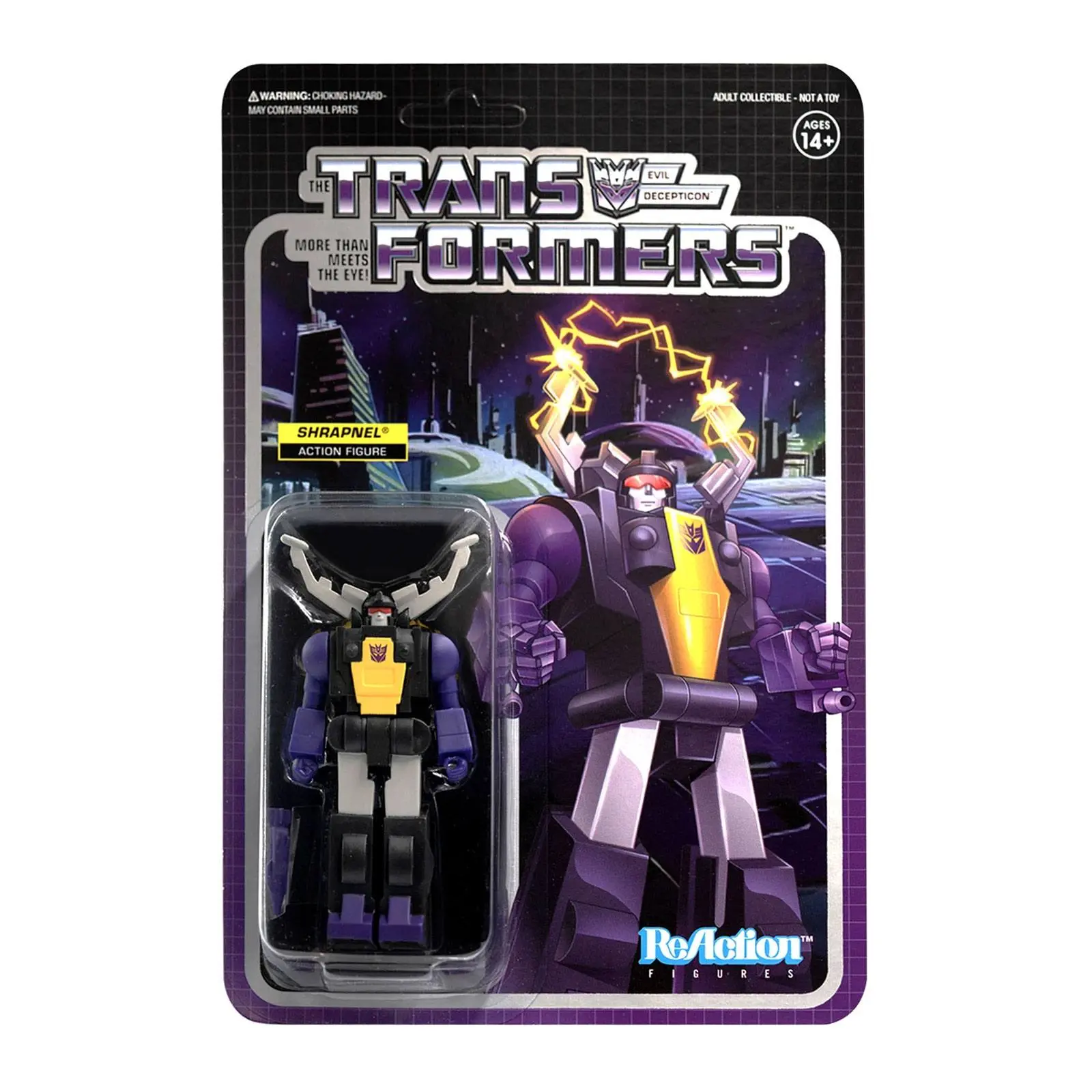 Transformers ReAction Action Figure Wave 2 Shrapnel 10 cm product photo