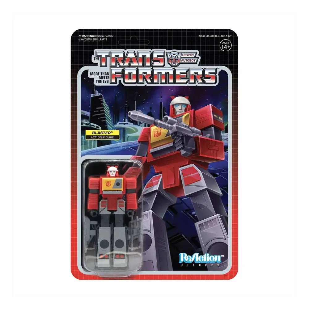 Transformers ReAction Action Figure Wave 3 Blaster 10 cm product photo