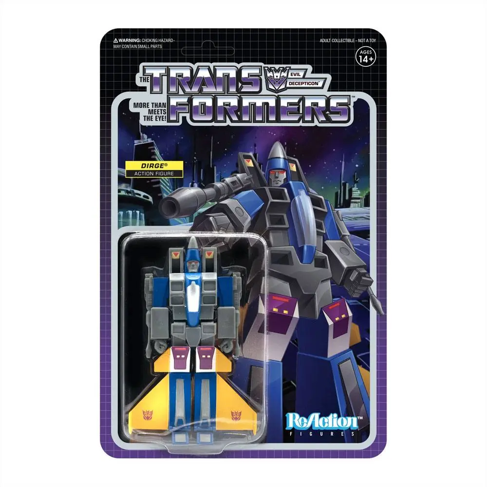 Transformers ReAction Action Figure Wave 3 Dirge 10 cm product photo