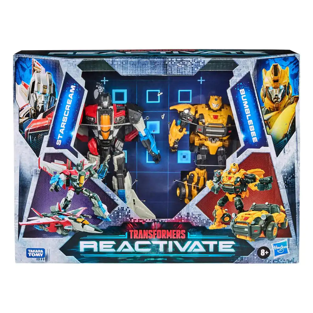 Transformers: Reactivate Action Figure 2-Pack Bumblebee &amp; Starscream 16 cm product photo