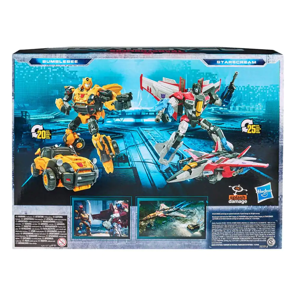 Transformers: Reactivate Action Figure 2-Pack Bumblebee &amp; Starscream 16 cm product photo