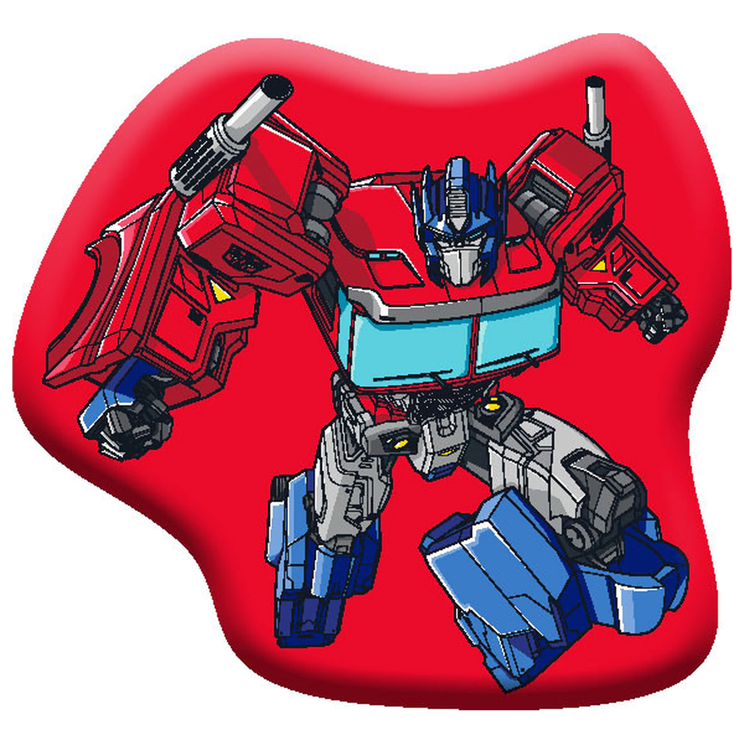 Transformers Red Autobot Shaped Pillow, Decorative Pillow product photo