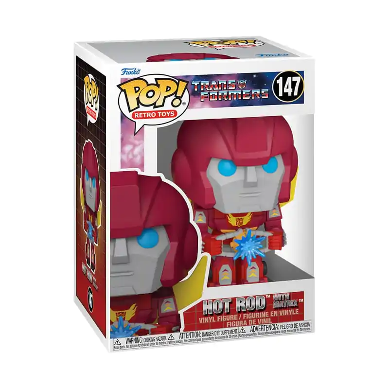 Transformers Retro Series Funko POP! TV Vinyl Figure Hot Rod w/Matrix 9 cm product photo