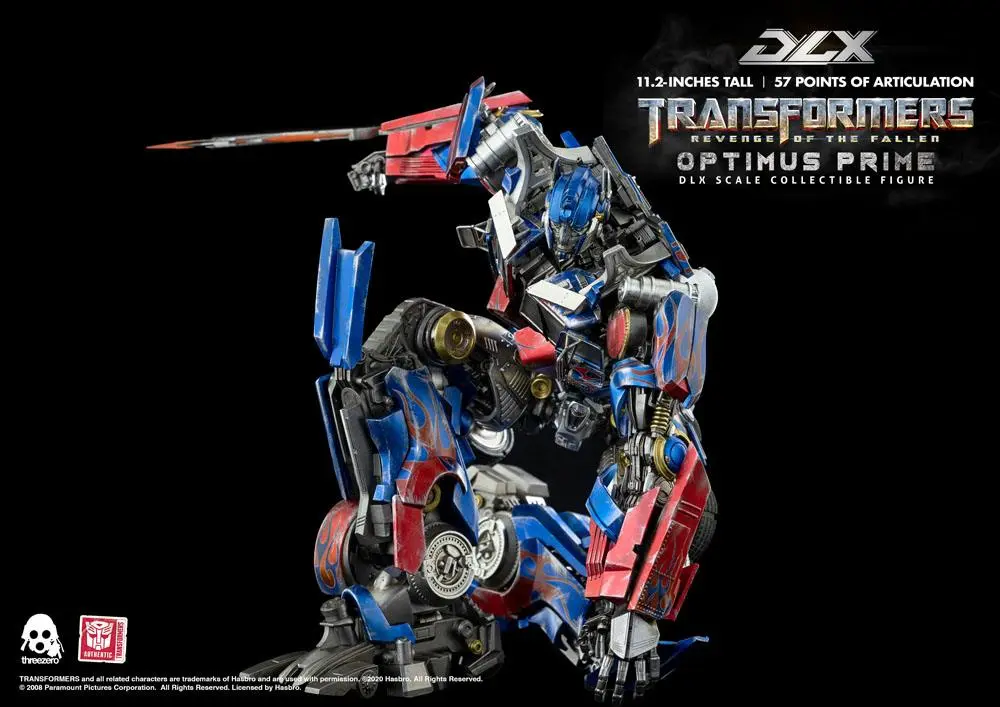 Transformers: Revenge of the Fallen DLX Action Figure 1/6 Optimus Prime 28 cm product photo