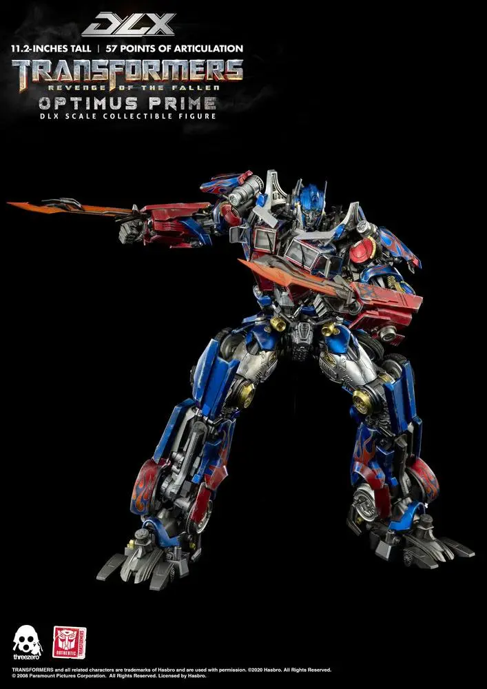 Transformers: Revenge of the Fallen DLX Action Figure 1/6 Optimus Prime 28 cm product photo