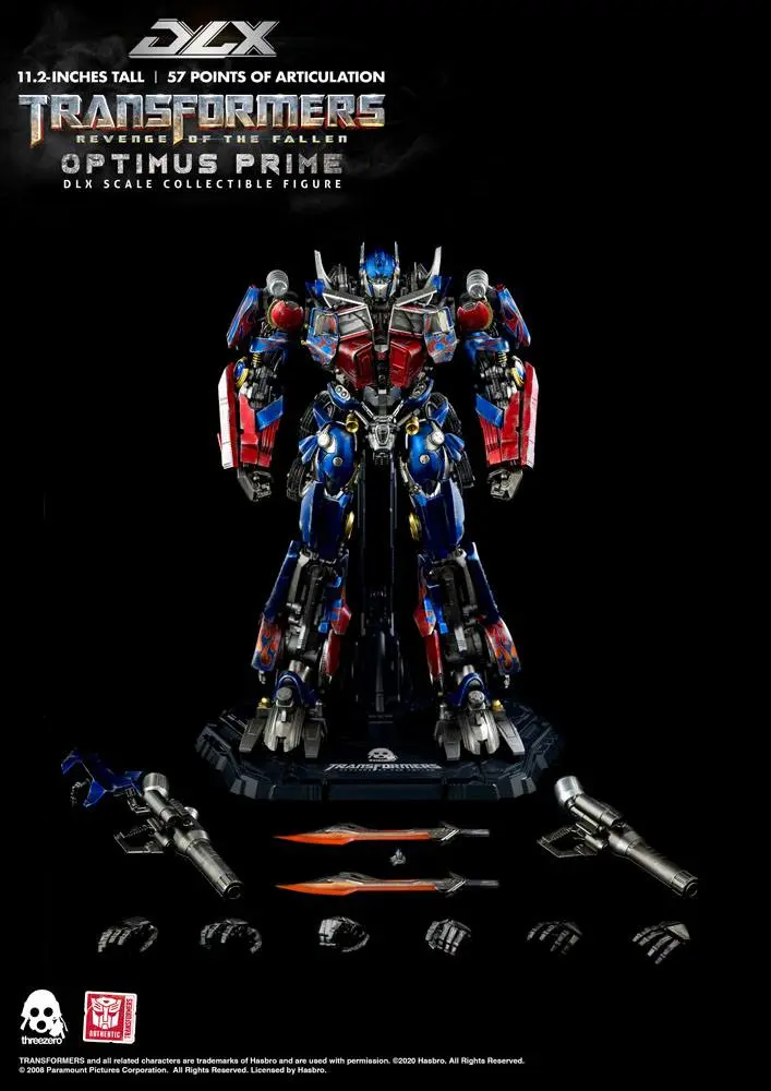 Transformers: Revenge of the Fallen DLX Action Figure 1/6 Optimus Prime 28 cm product photo