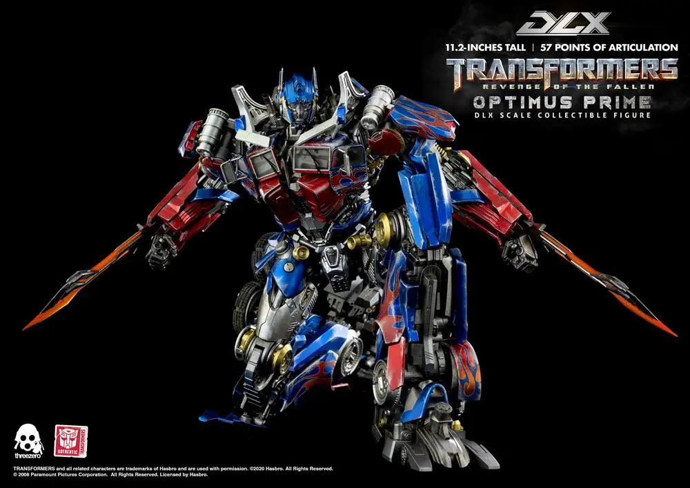 Transformers: Revenge of the Fallen DLX Action Figure 1/6 Optimus Prime 28 cm product photo