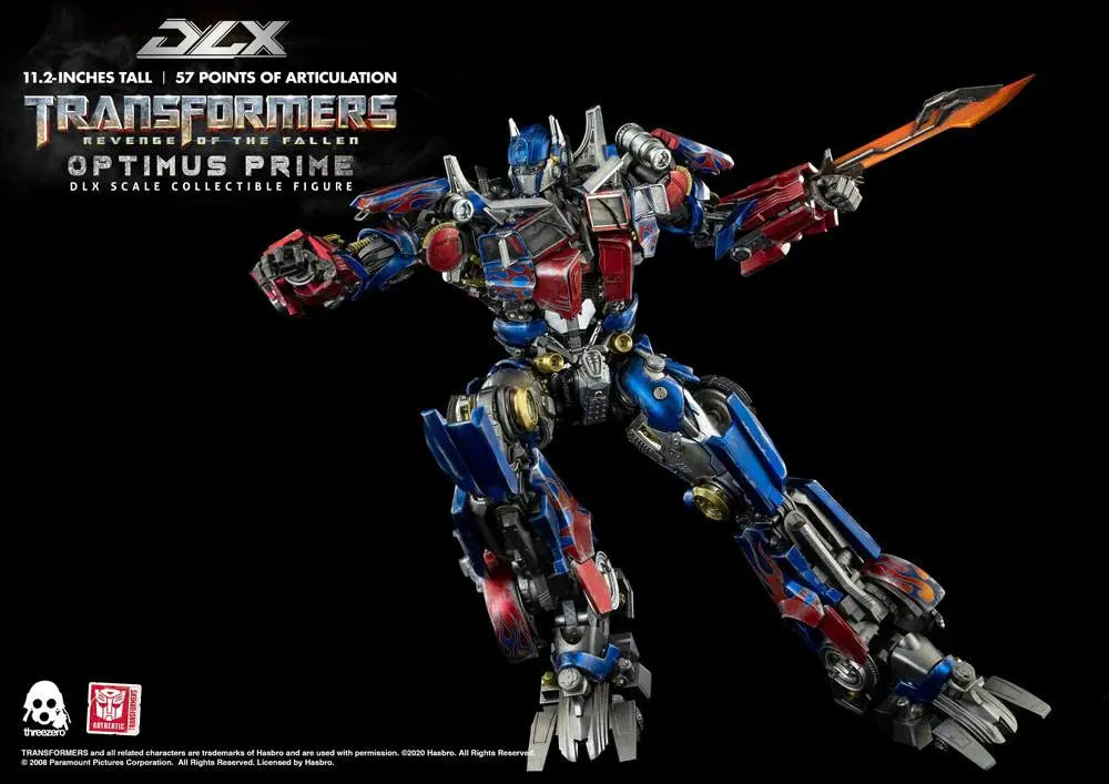 Transformers: Revenge of the Fallen DLX Action Figure 1/6 Optimus Prime 28 cm product photo