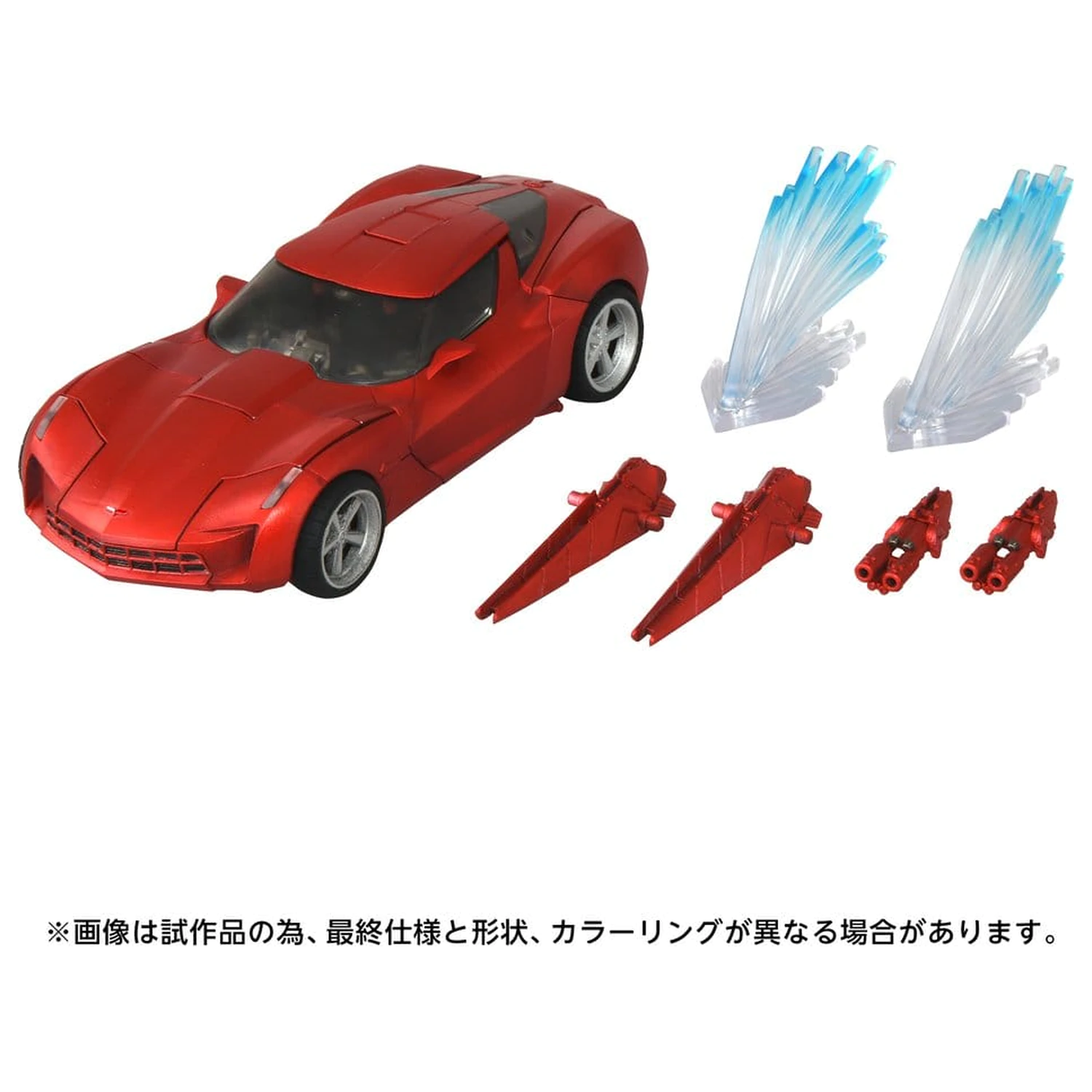Transformers: Revenge of the Fallen Masterpiece Movie Next Action Figure MPMN-02 Sideswipe G1 Red 15 cm product photo