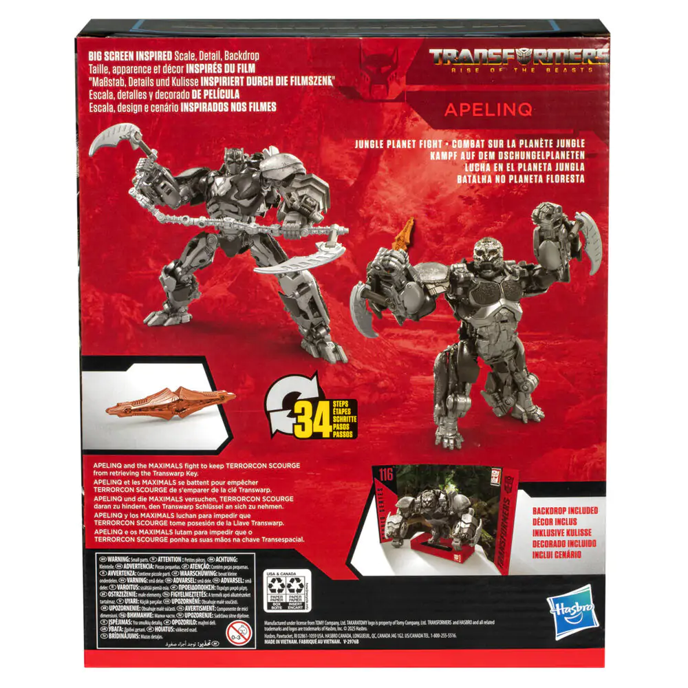 Transformers Rise of the Beast Studio Series Apeling figure 21,6cm termékfotó