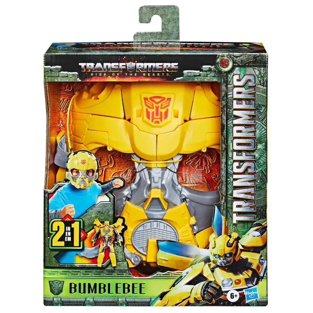 Transformers: Rise of the Beasts 2-in-1 Roleplay Mask / Action Figure Bumblebee 23 cm product photo