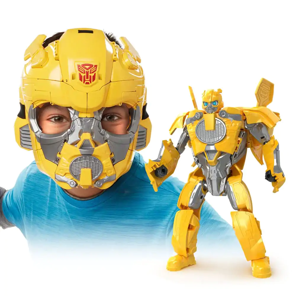 Transformers: Rise of the Beasts 2-in-1 Roleplay Mask / Action Figure Bumblebee 23 cm product photo