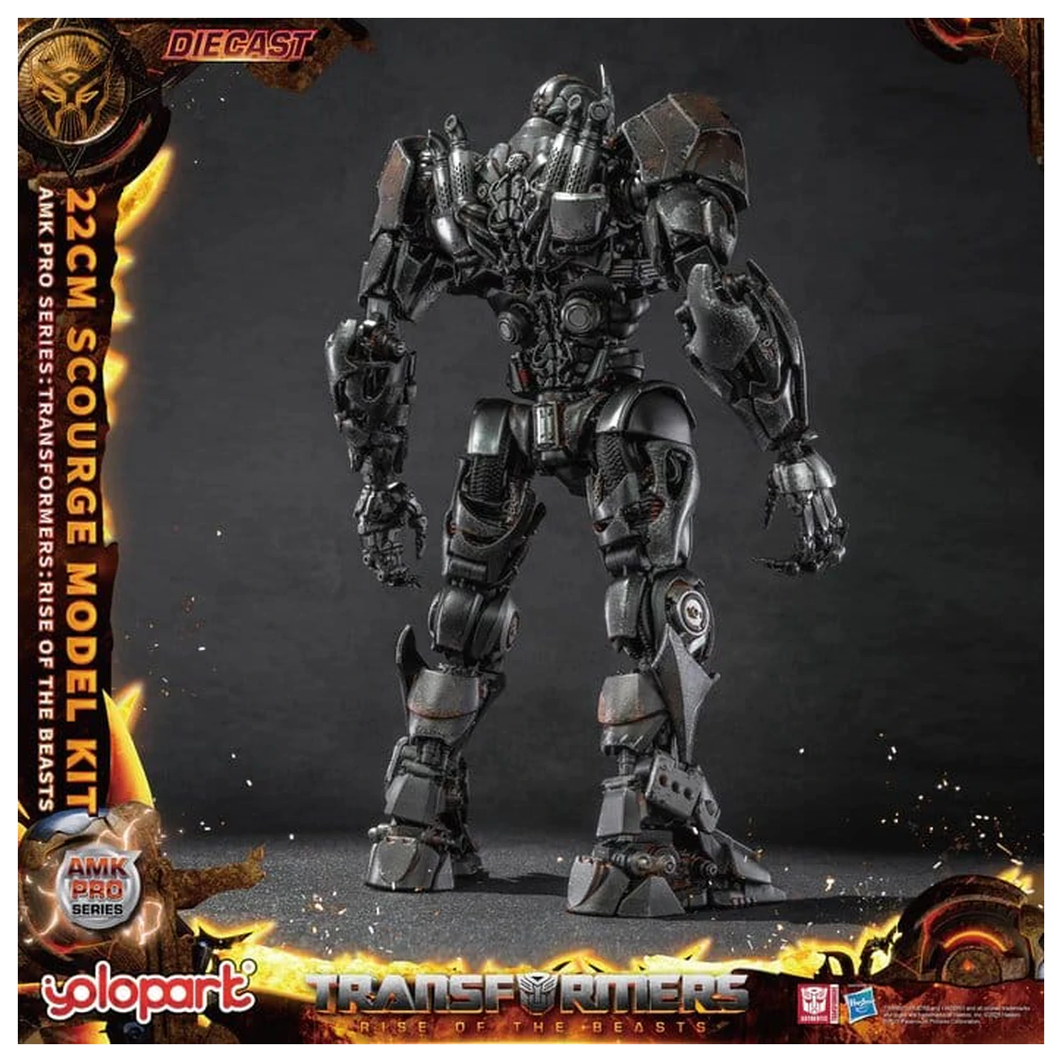 Transformers: Rise of the Beasts AMK Pro Series Model Kit Scourge (Oversea Version) 22 cm product photo