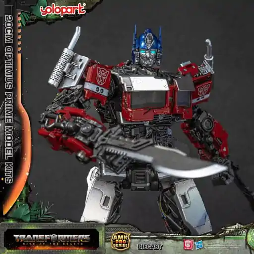 Transformers: Rise of the Beasts AMK Pro Series Plastic Model Kit Optimus Prime (Oversea Version) 20 cm product photo