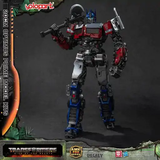 Transformers: Rise of the Beasts AMK Pro Series Plastic Model Kit Optimus Prime (Oversea Version) 20 cm product photo