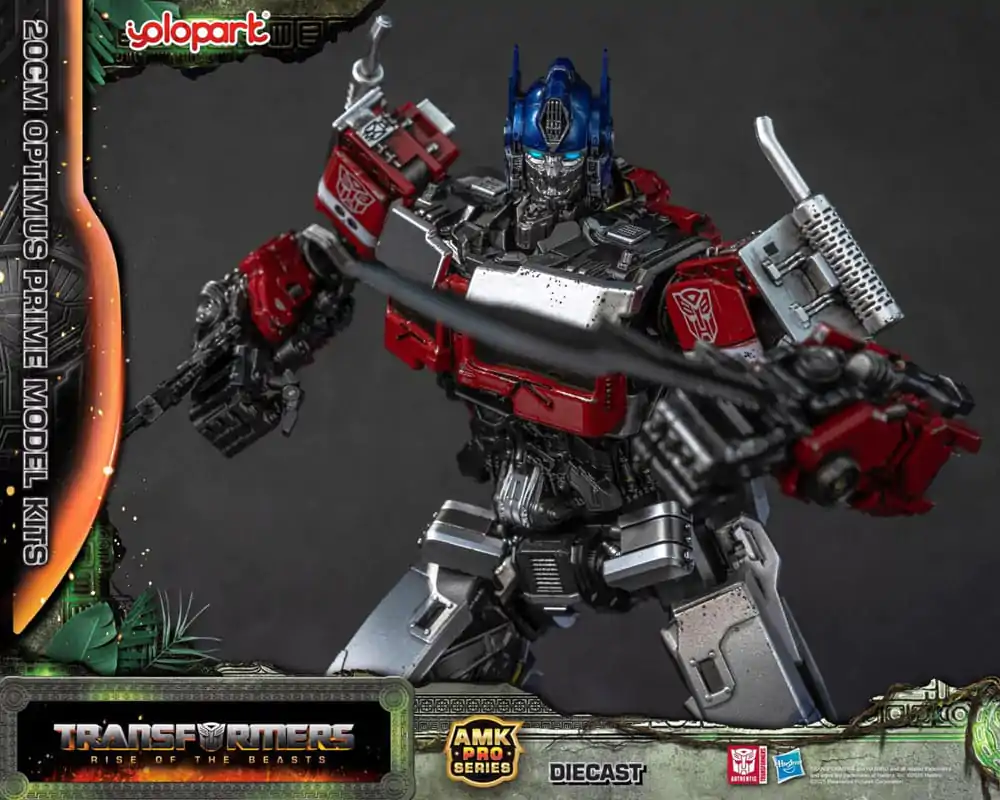 Transformers: Rise of the Beasts AMK Pro Series Plastic Model Kit Optimus Prime (Oversea Version) 20 cm product photo