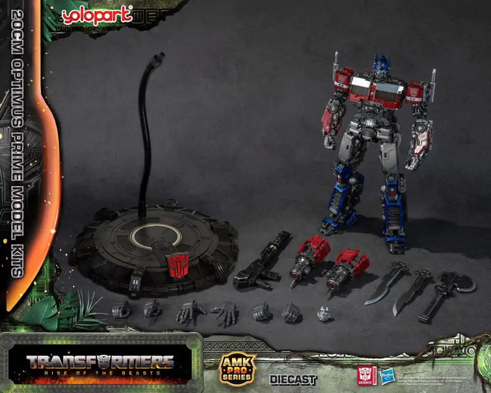 Transformers: Rise of the Beasts AMK Pro Series Plastic Model Kit Optimus Prime (Oversea Version) 20 cm product photo